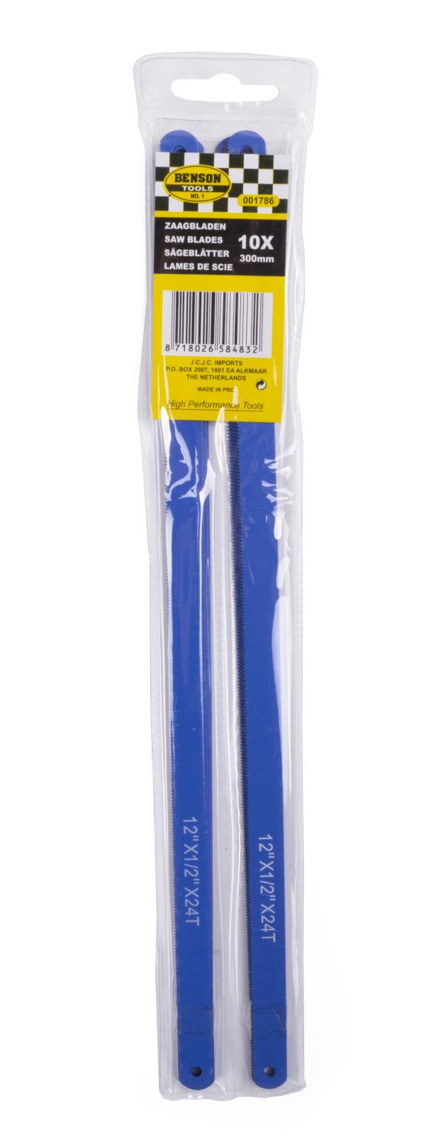 Metallsägeblätter 300 mm 10-tlg