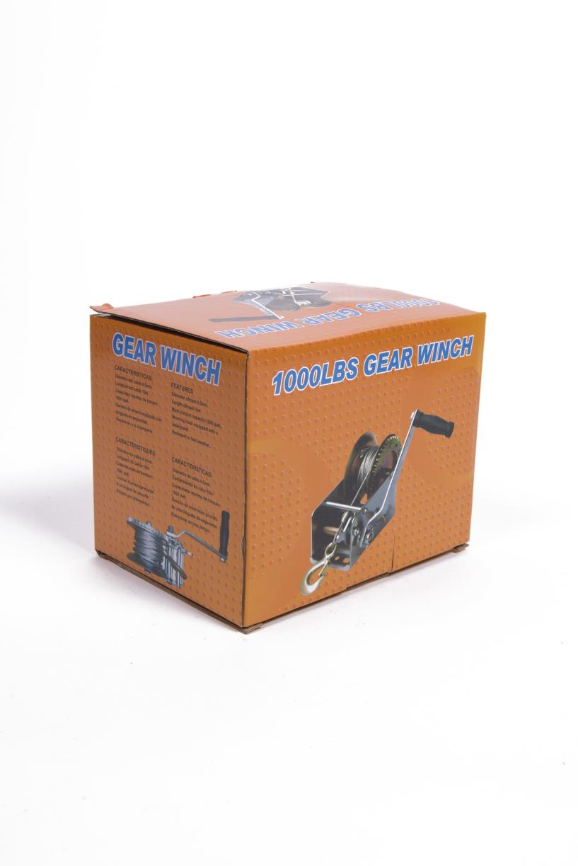 Handseilwinde 10 m 1000 LBS