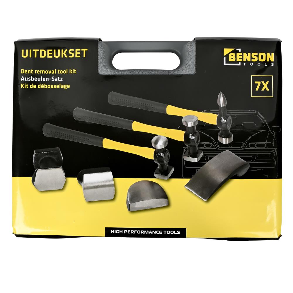 Ausbeulset 8-delig in koffer