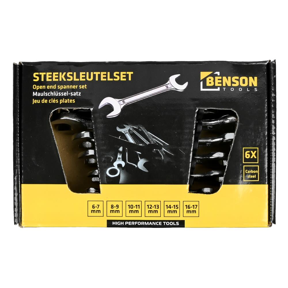 Steeksleutelset 6 dlg PH