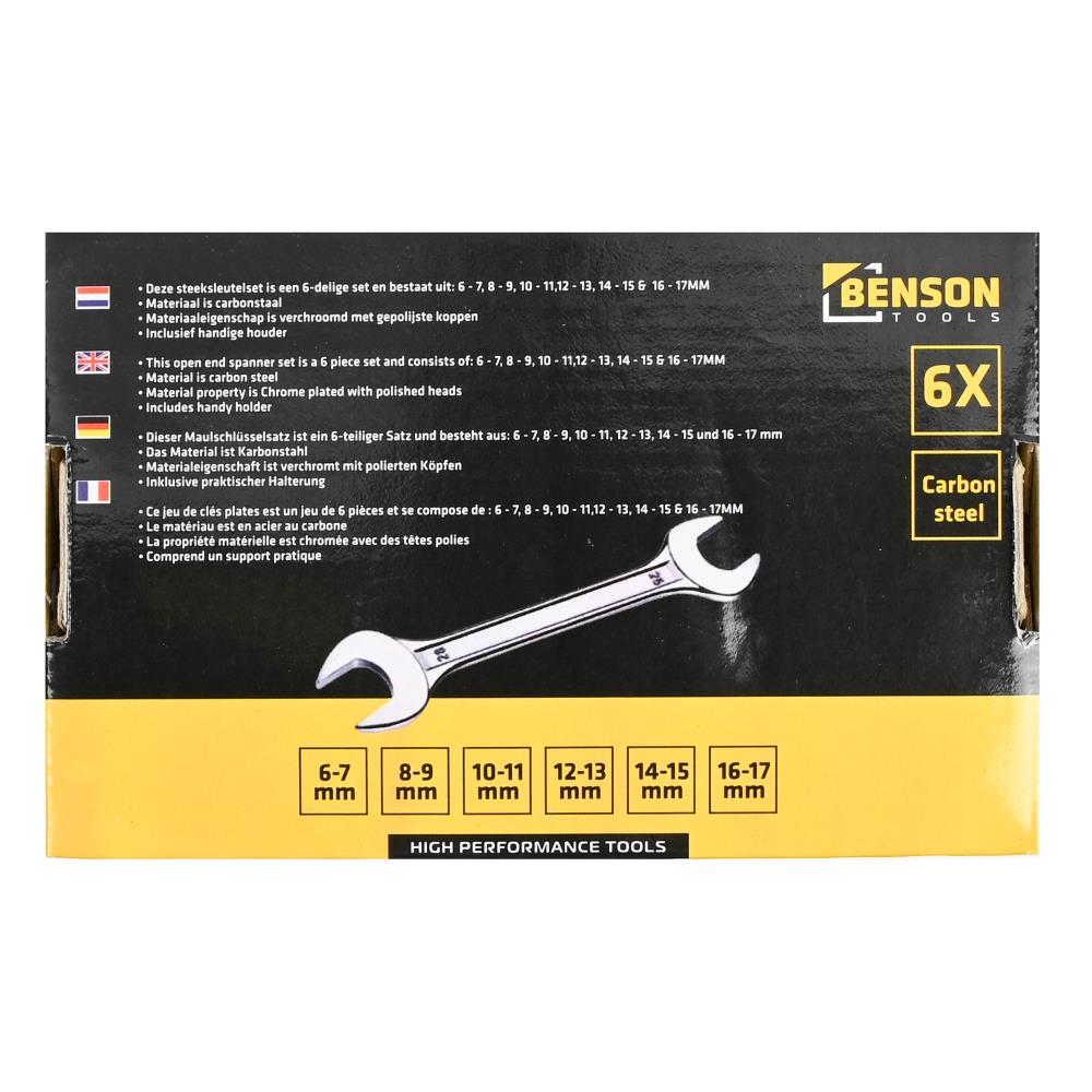 Steeksleutelset 6 dlg PH