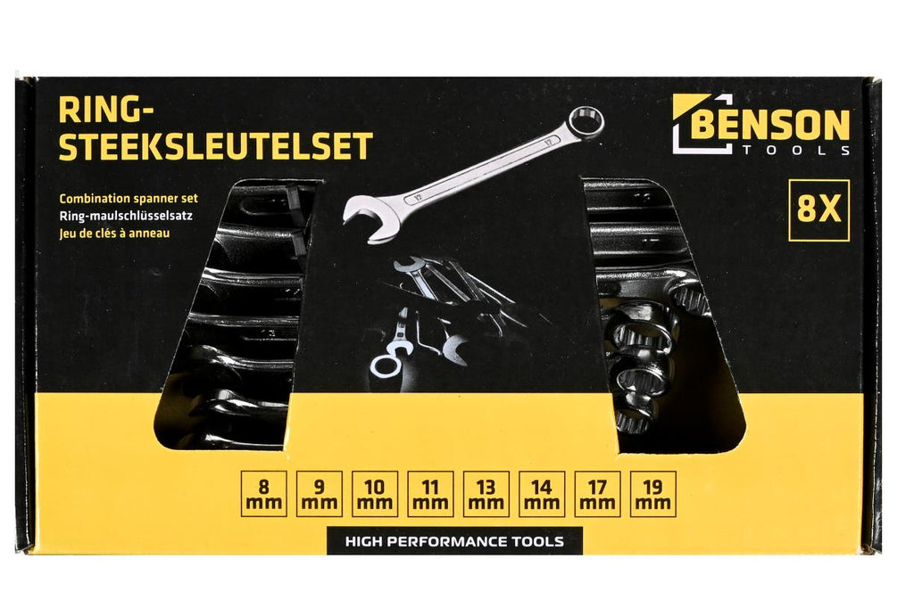 Ring-Maulschlüssel 8-tlg PH