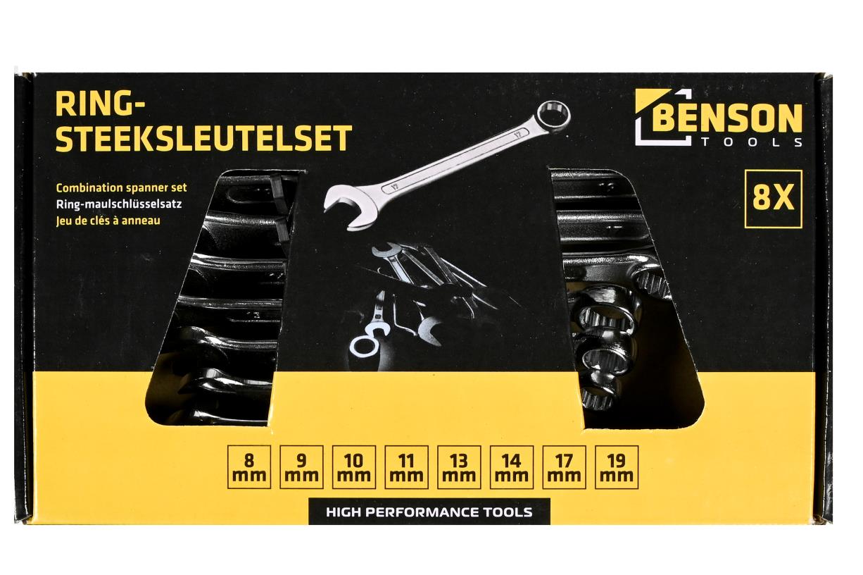 Ring-Maulschlüssel 8-tlg PH