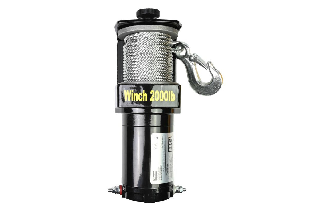 Elektrische Seilwinde 12V 2000 LBS Stoßstange