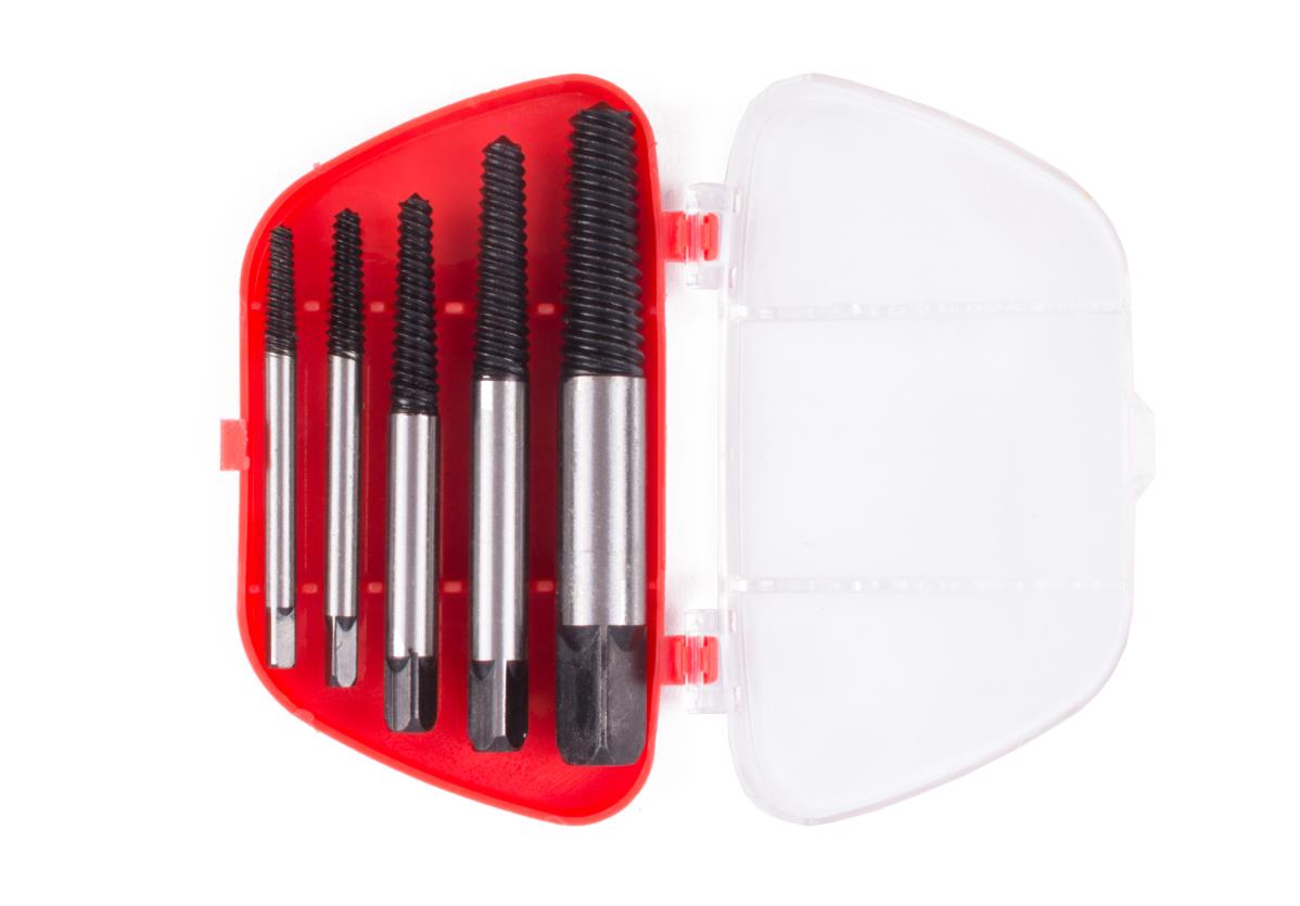 Stifschrauben-Schraubenausdreher-Satz 5-tlg