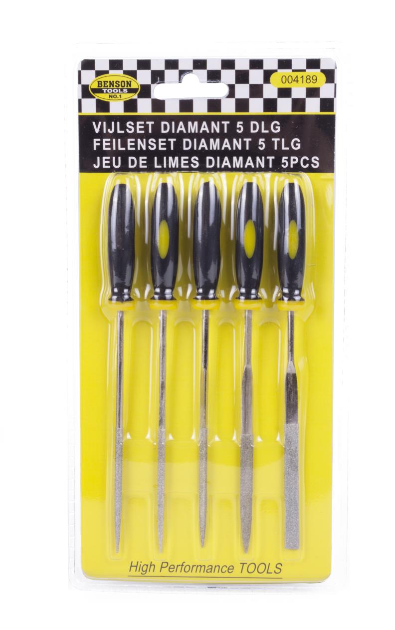 Feilen Set Diamant 5-tlg mini