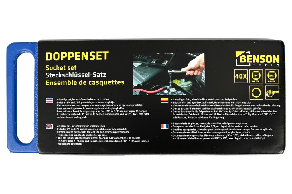 Steckschlüsselsatz 40-tlg