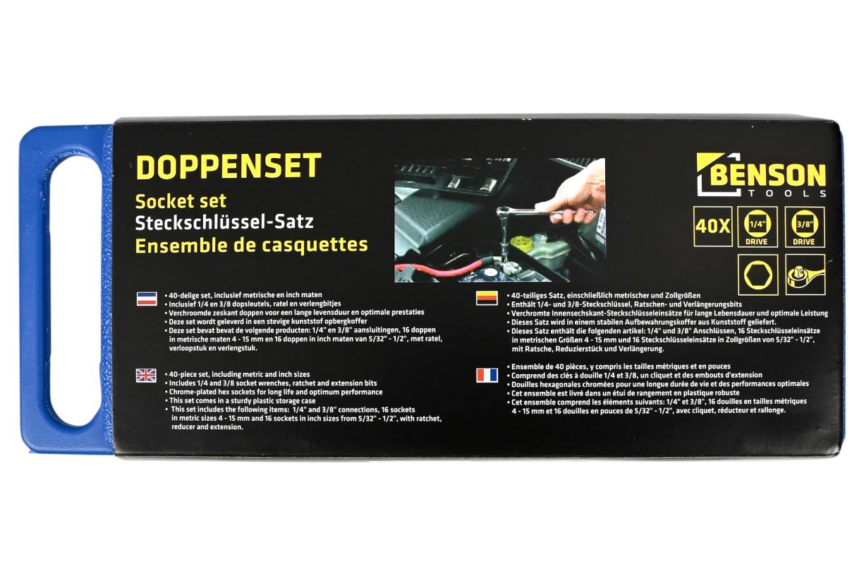Steckschlüsselsatz 40-tlg