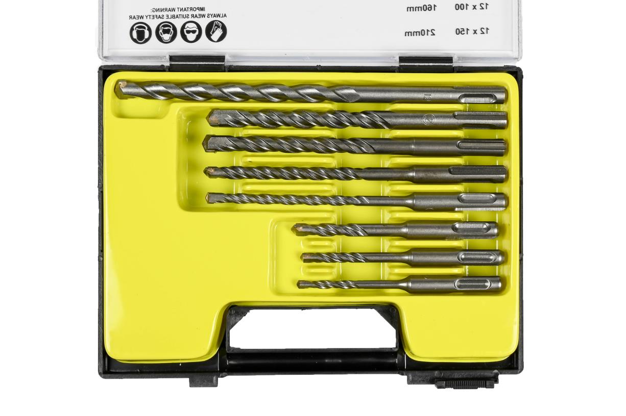 Boorset 8 dlg SDS+ koffer