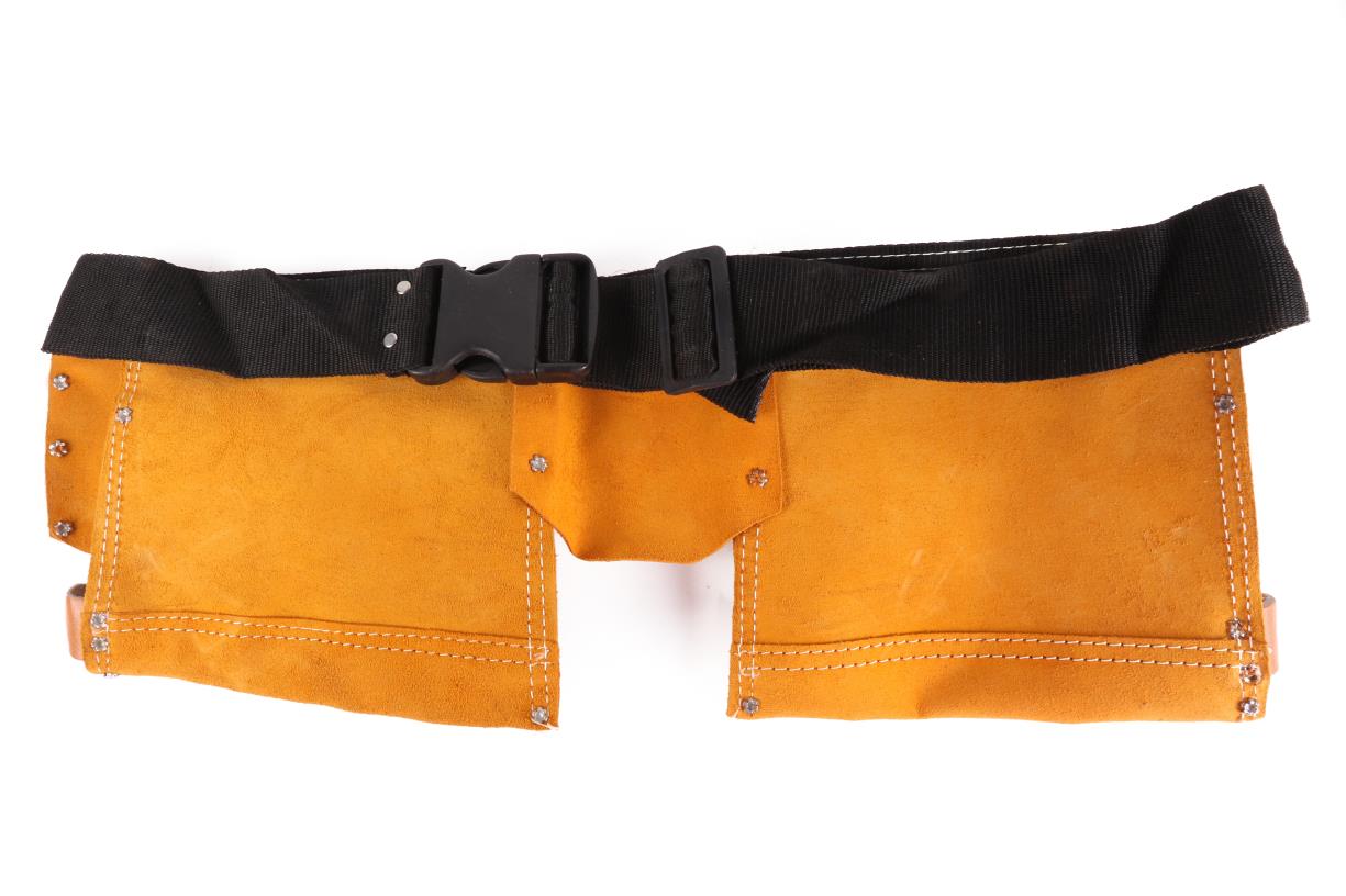 Werkzeugschürze Leder 10 Fächer