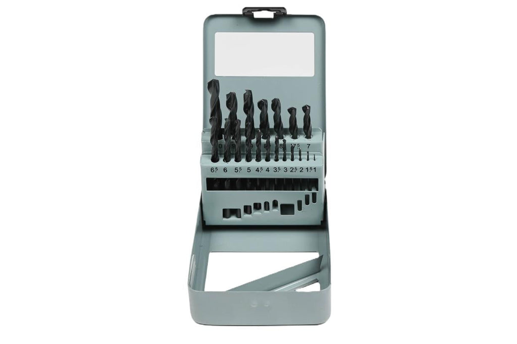 Bohrersatz 19-tlg HSS Stahlkassette