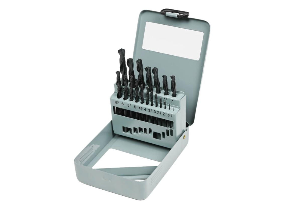 Bohrersatz 19-tlg HSS Stahlkassette