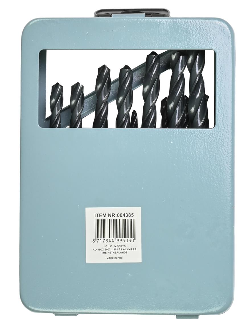 Bohrersatz 19-tlg HSS Stahlkassette