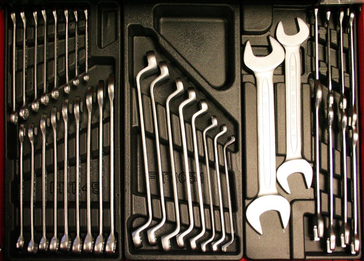 Werkstattwagen 7 Schubladen 542-tlg Profi