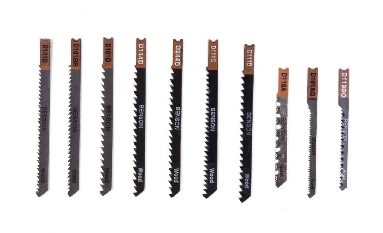 Stichsägeblätter 10-tlg Holz U-Schaft Profi