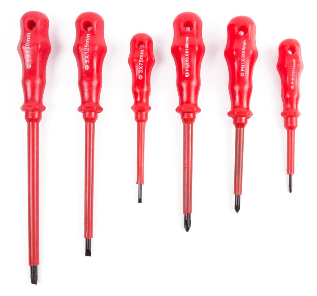 Schroevendraaier set 6dlg electro