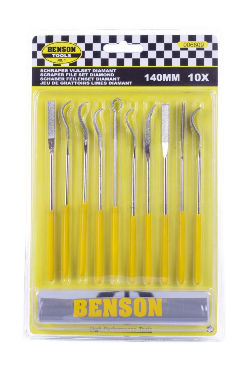 Feilen-Set Diamant 10-tlg