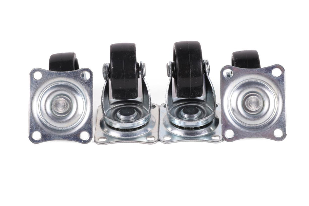 Lenkrollen-Set 50 mm schwarz 4-tlg