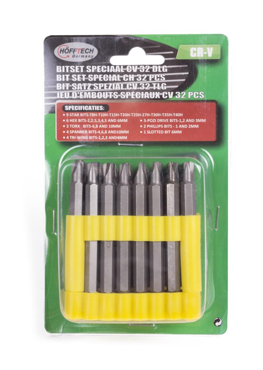 Bitsatz 32-tlg Cr-V spezial