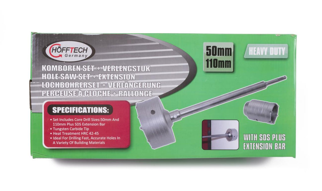 Lochsäge-Set SDS+ 50 mm en 110 mm 2-tlg
