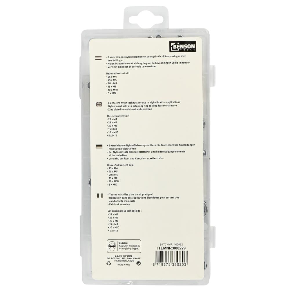 Stoppmutter-Satz 100-tlg