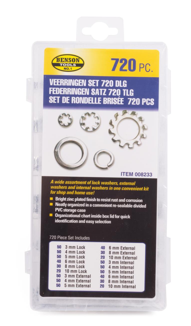 Federringe-Set 720-tlg