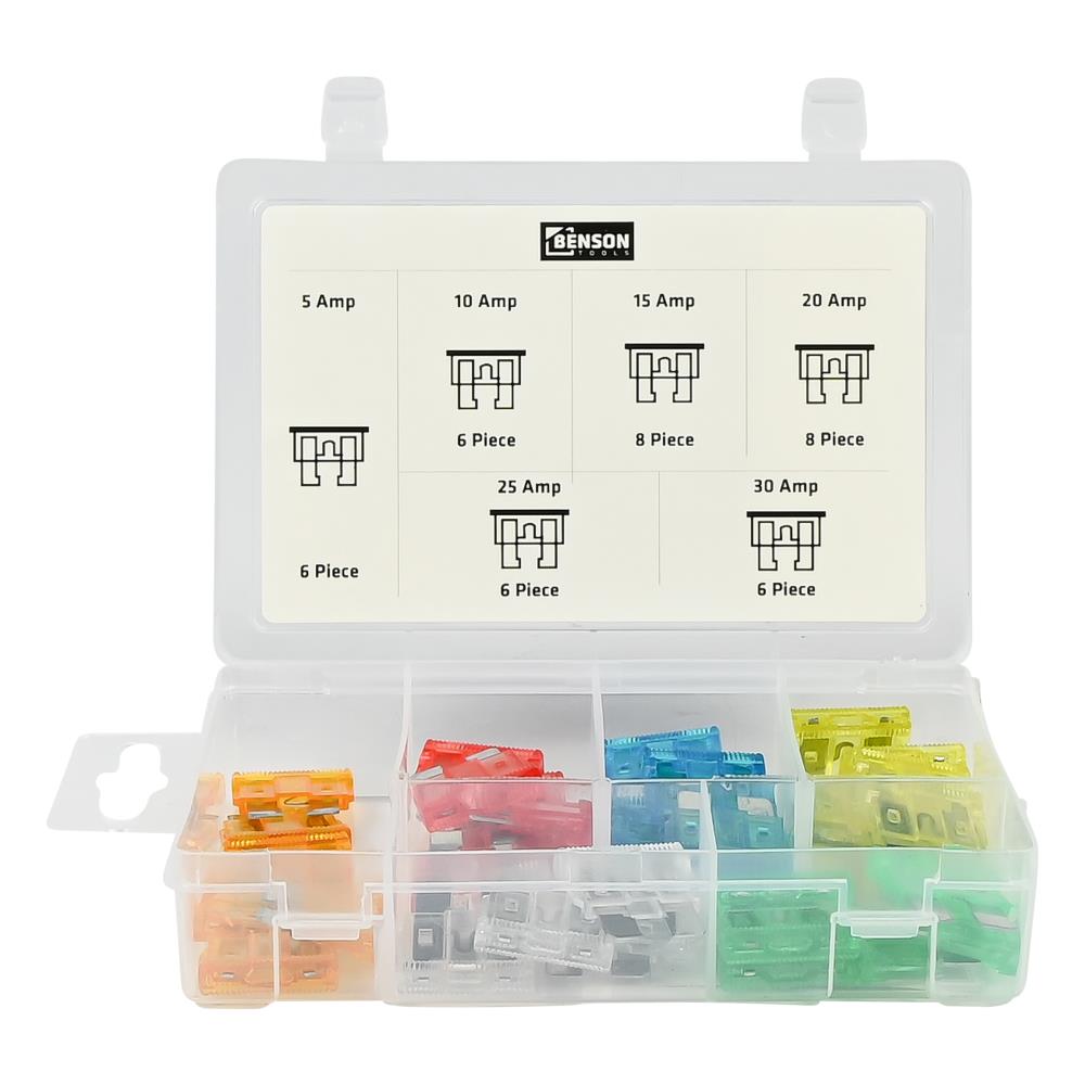 Flachstecksicherungen-Set 40-tlg