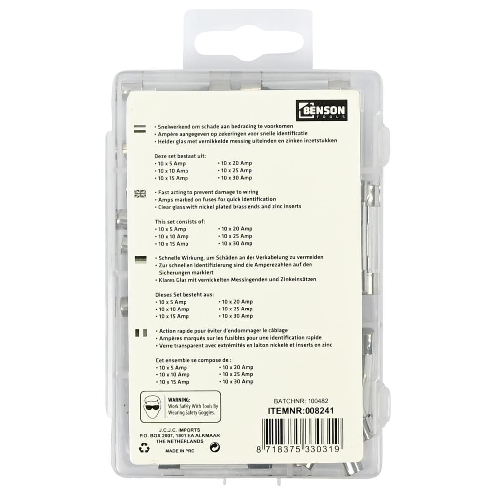 Feinsicherungen-Set 60-tlg