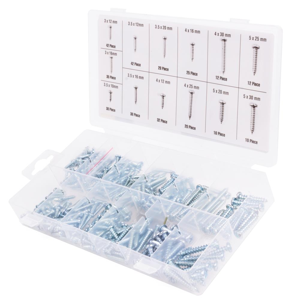 Blechschrauben-Set 350-tlg