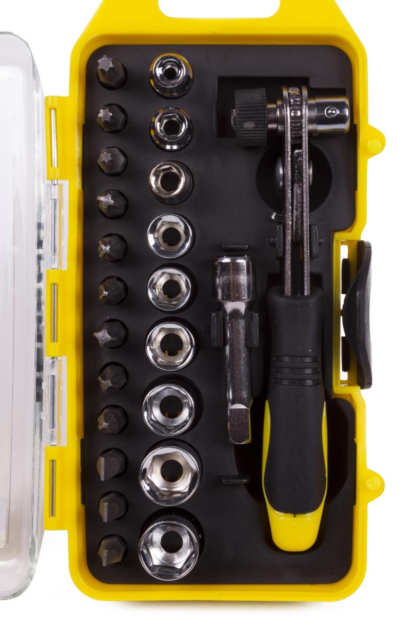 Bit- doppenset 23 dlg + ratel