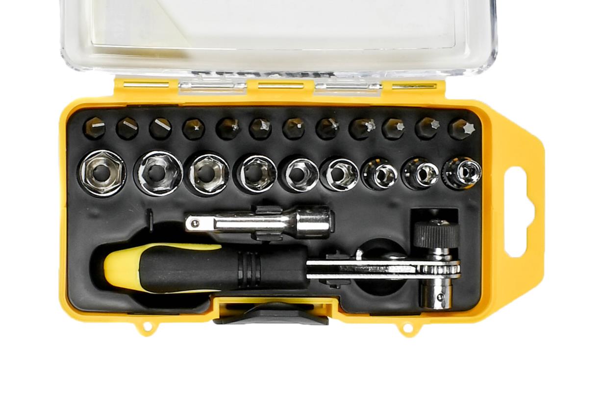 Bit- doppenset 23 dlg + ratel