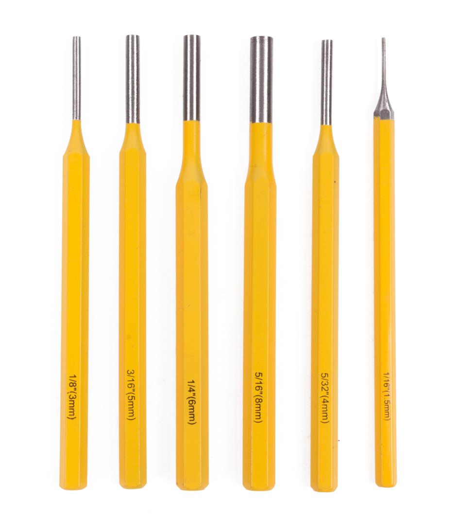 Splinttreibersatz 6-tlg Cr-V