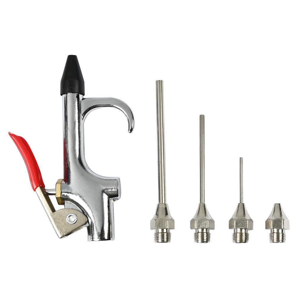 Pistola de aire comprimido juego de 5 piezas