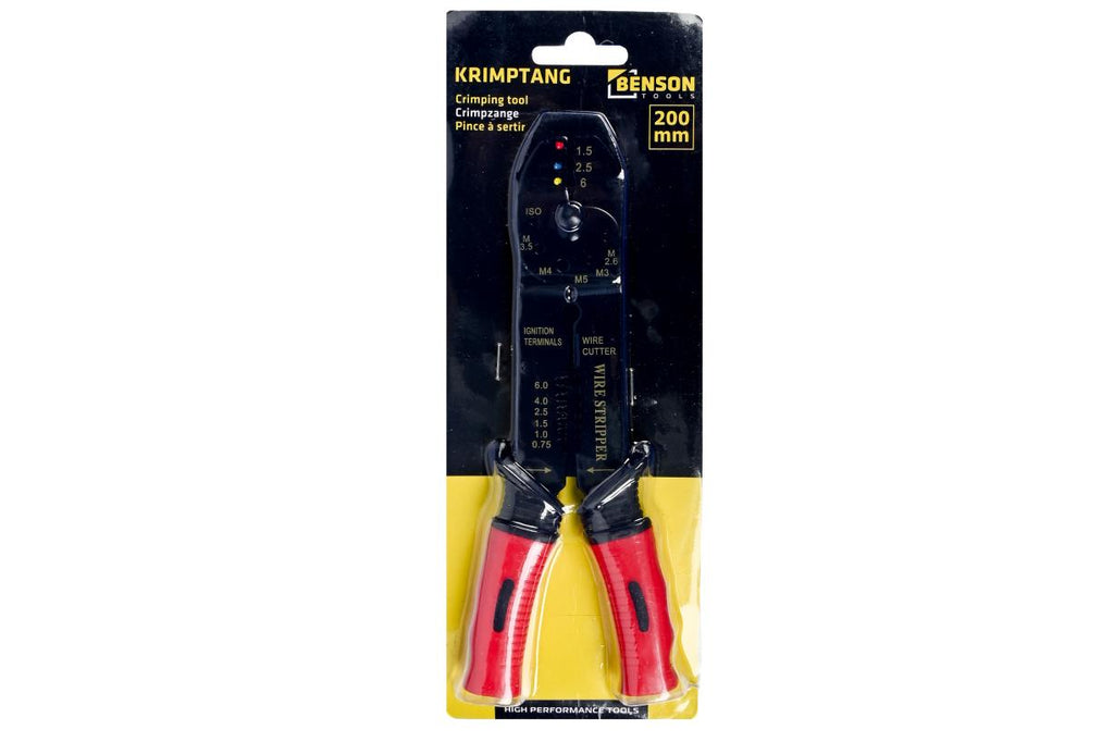 Crimpzange 20 cm Kabelschuhe