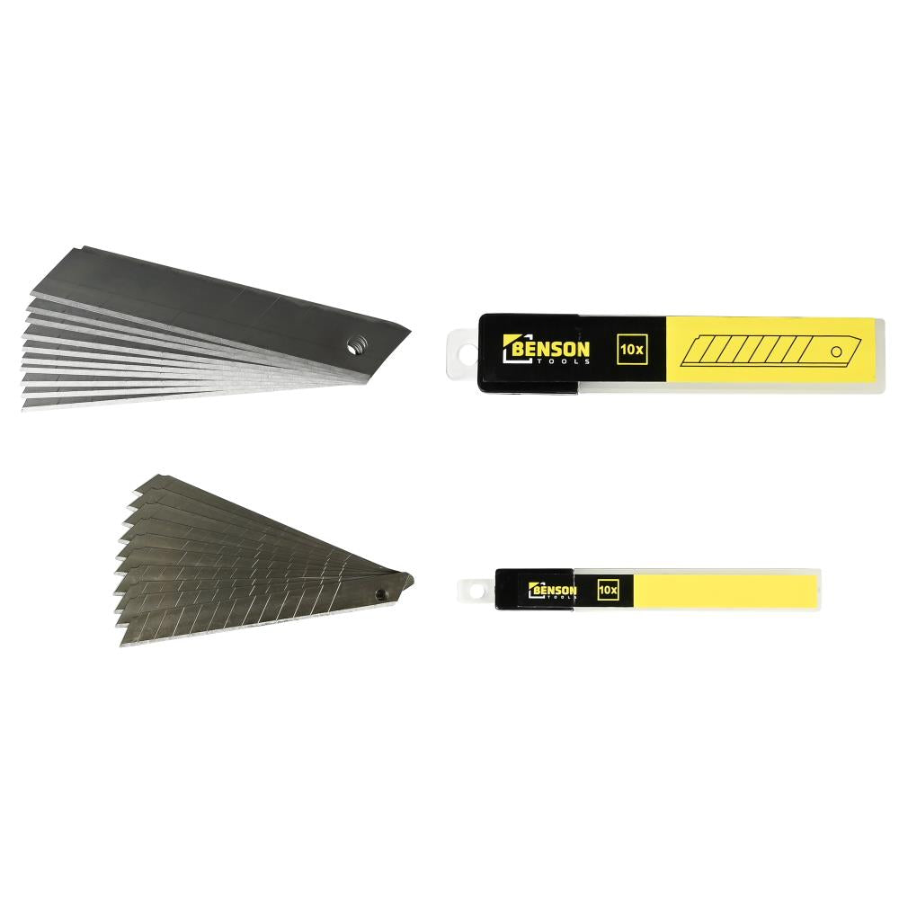 Abbrechmesser-Satz 9 mm und 18 mm + 20 Ersatzklingen