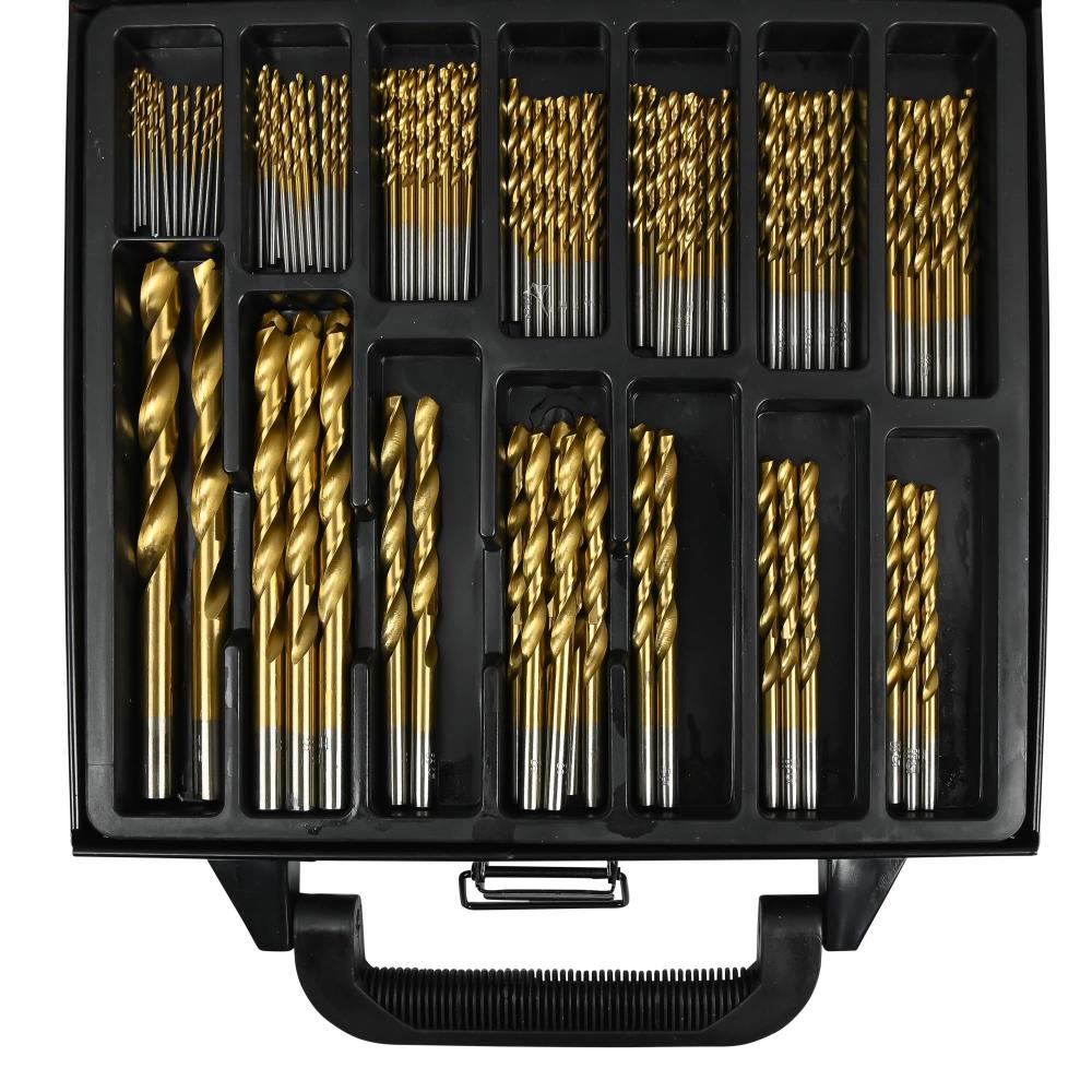 Bohrersatz 101-tlg HSS Titan beschichtet