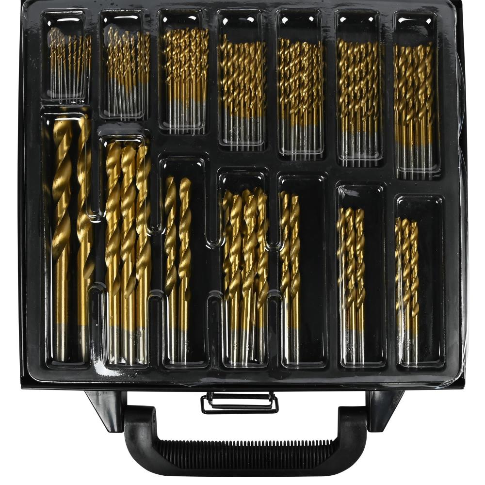 Bohrersatz 101-tlg HSS Titan beschichtet