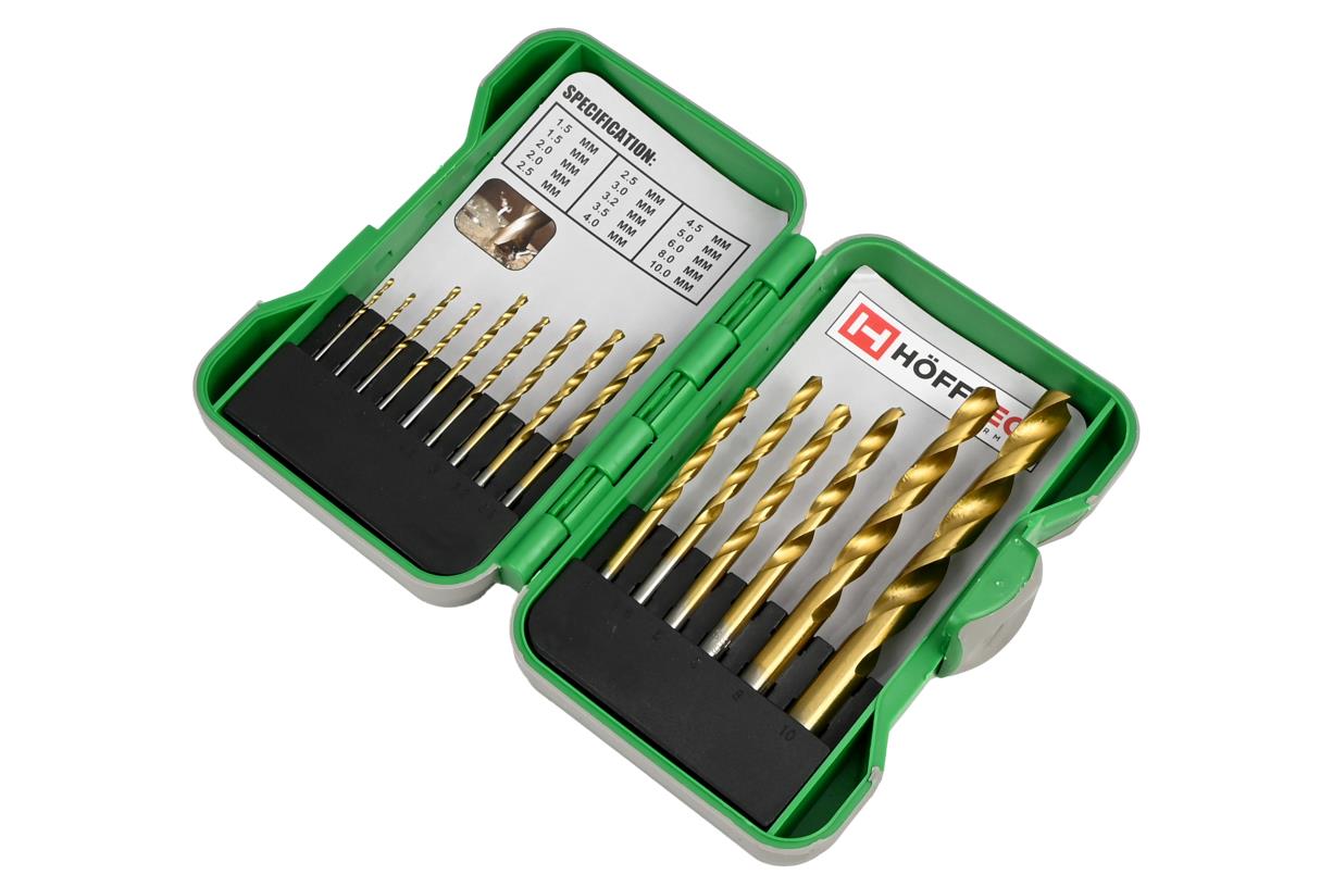 Bohrersatz 15-tlg HSS hardcase