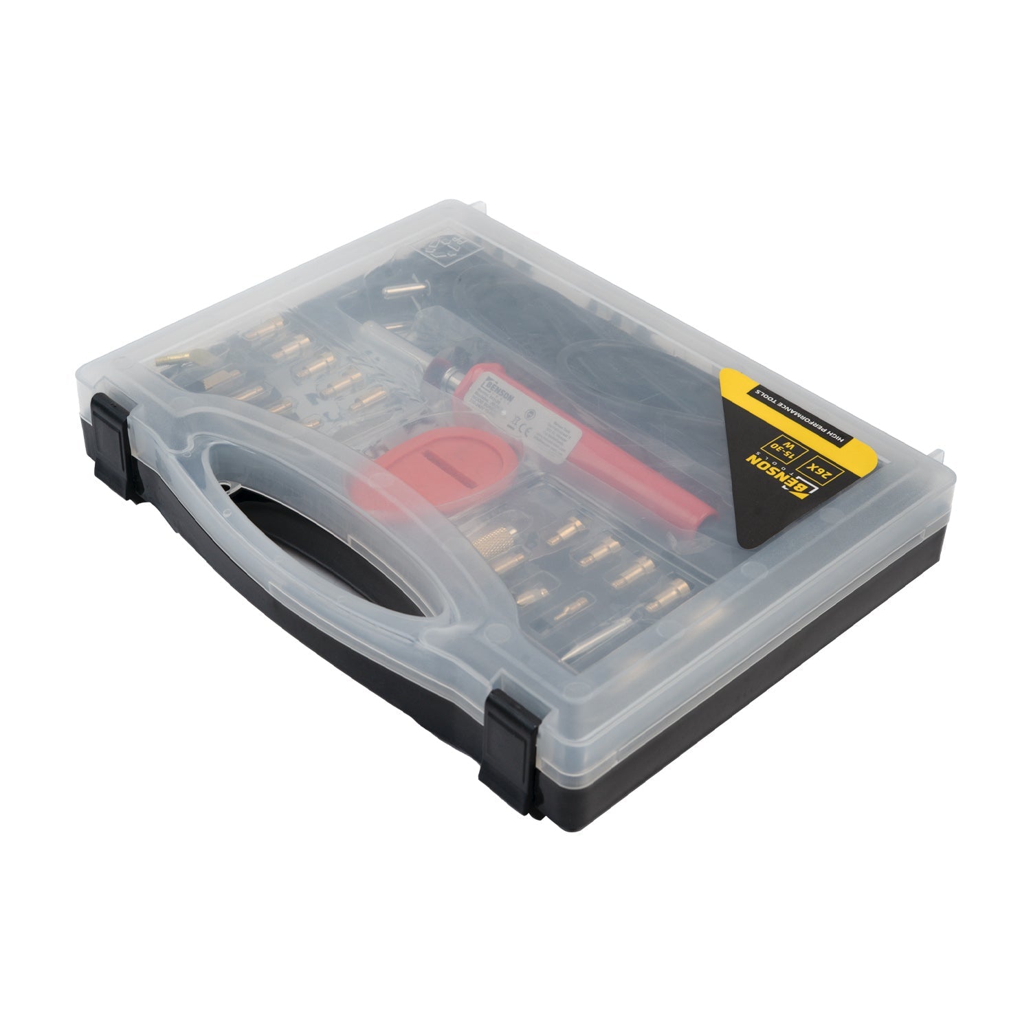 Houtbrander / soldeerset 15-30W 26 dlg