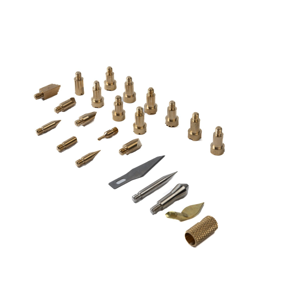 Houtbrander / soldeerset 15-30W 26 dlg