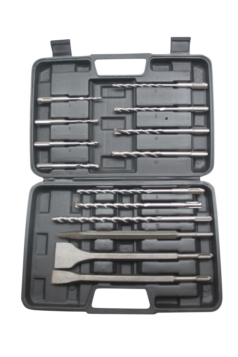 Bohrersatz Meissel + SDS 14-tlg