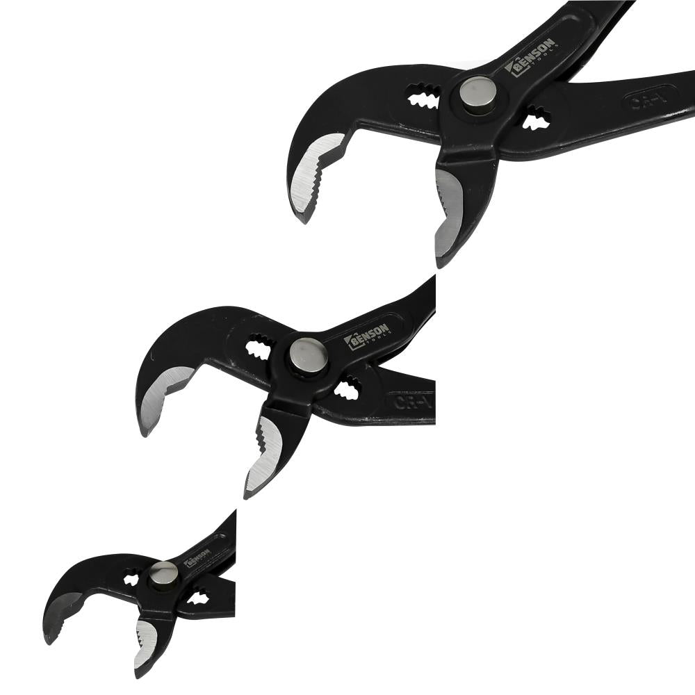 Rohrzangen-Set 3-tlg 175/250/300 mm automatic