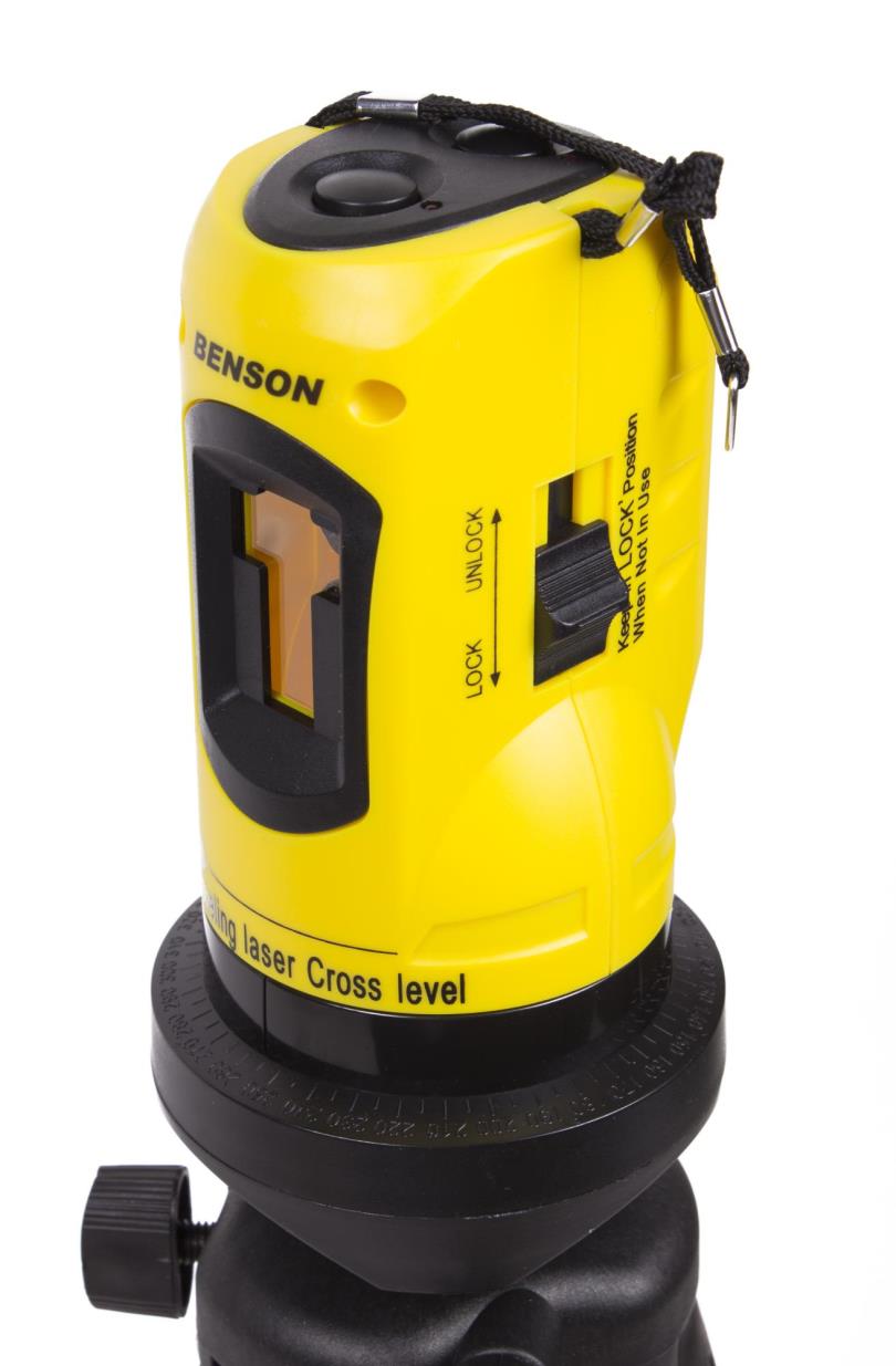 Kreuzlinienlaser selbstnivellierend auf Stativ