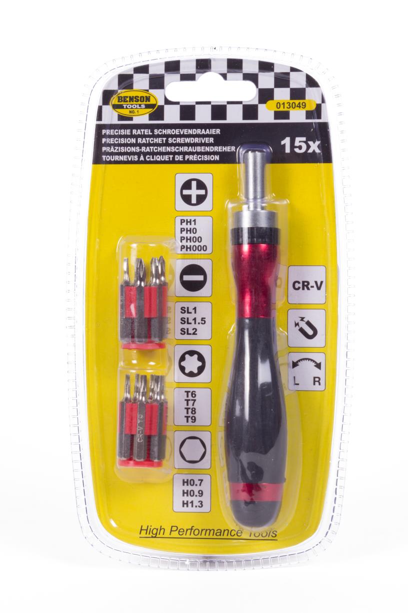 Präzisions-Ratschen-Schraubendreher 14-in-1