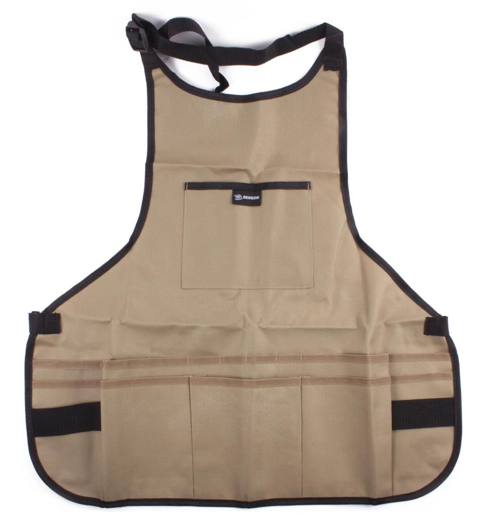 Werkzeugschürze mit Nackenriemen Canvas