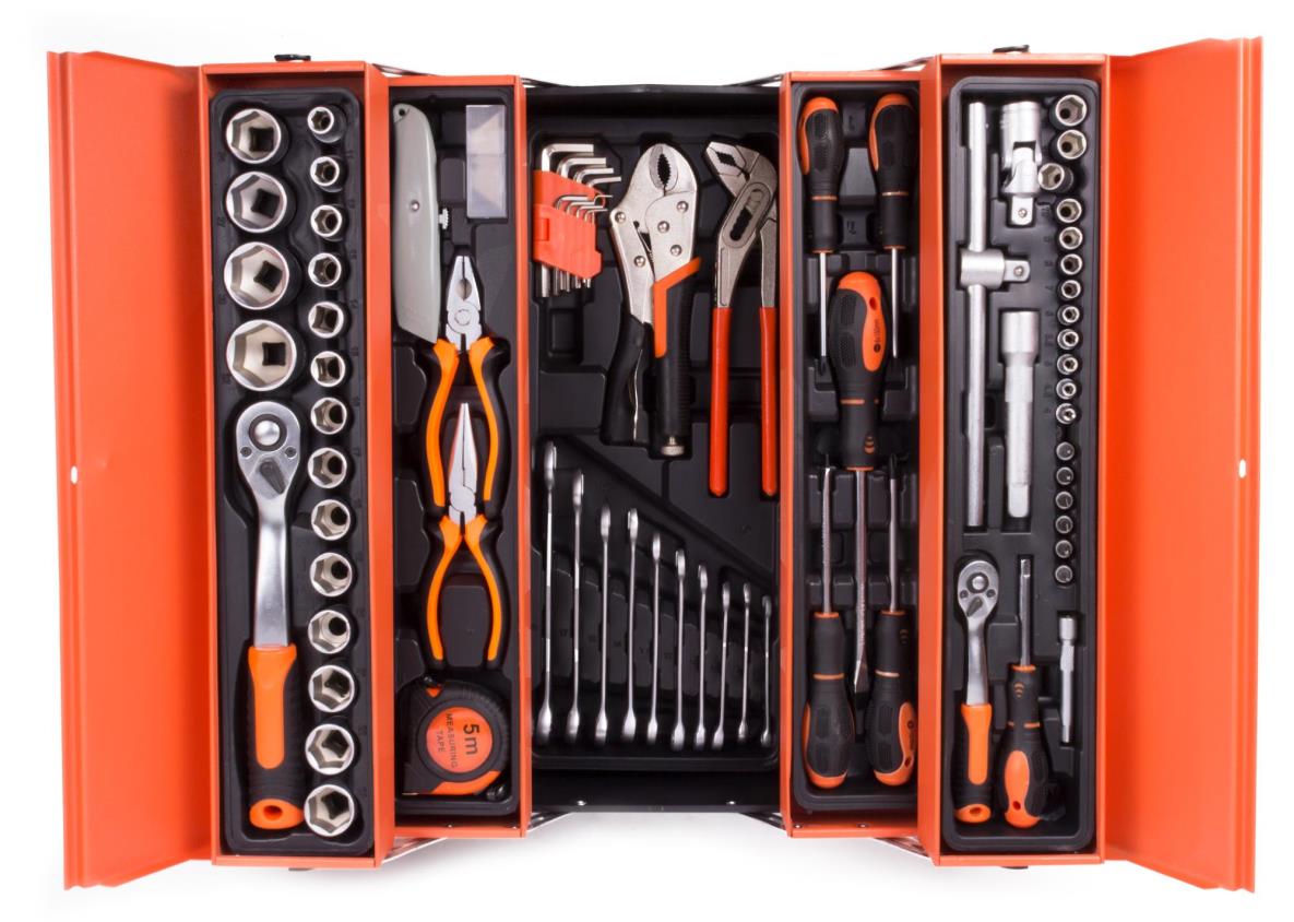 Werkzeugkiste 85-tlg Profi