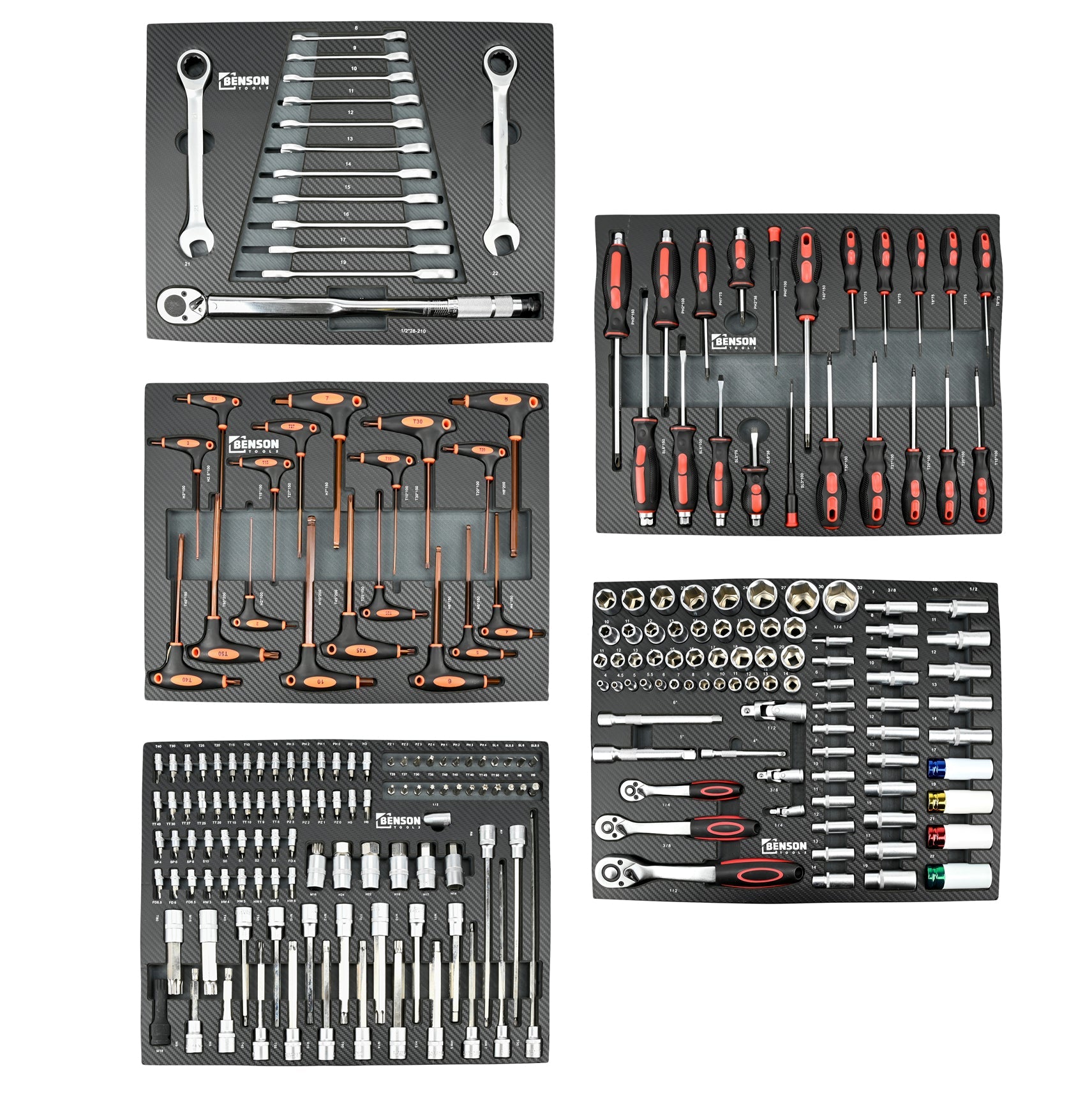 Werkstattwagen 7 Schubladen 250-tlg