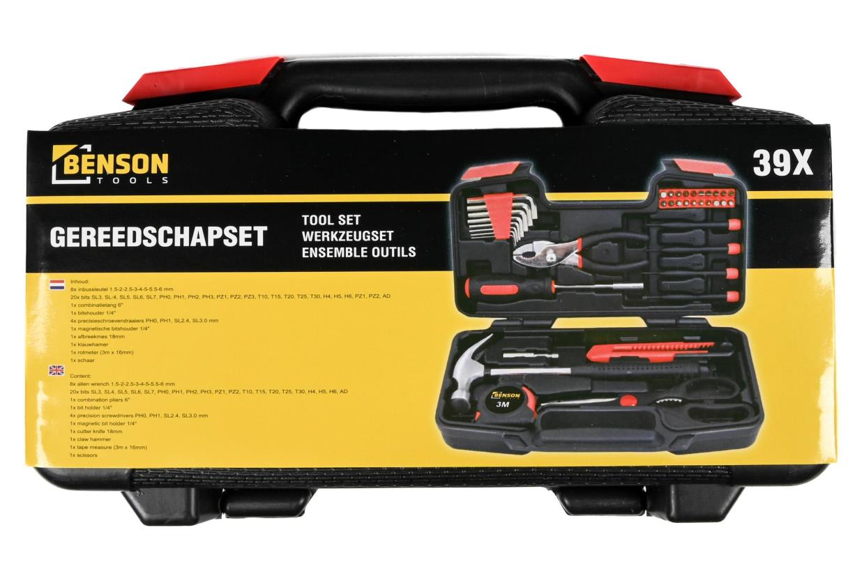Werkzeugkoffer 39-tlg