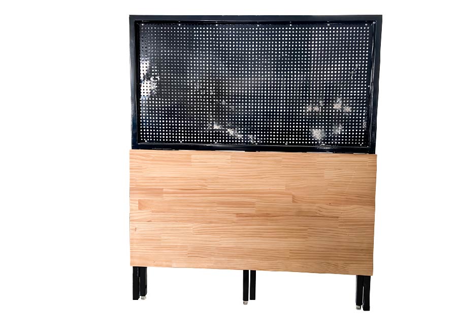 Werkbank 146 x 122 x 54 cm zusammenklappbar