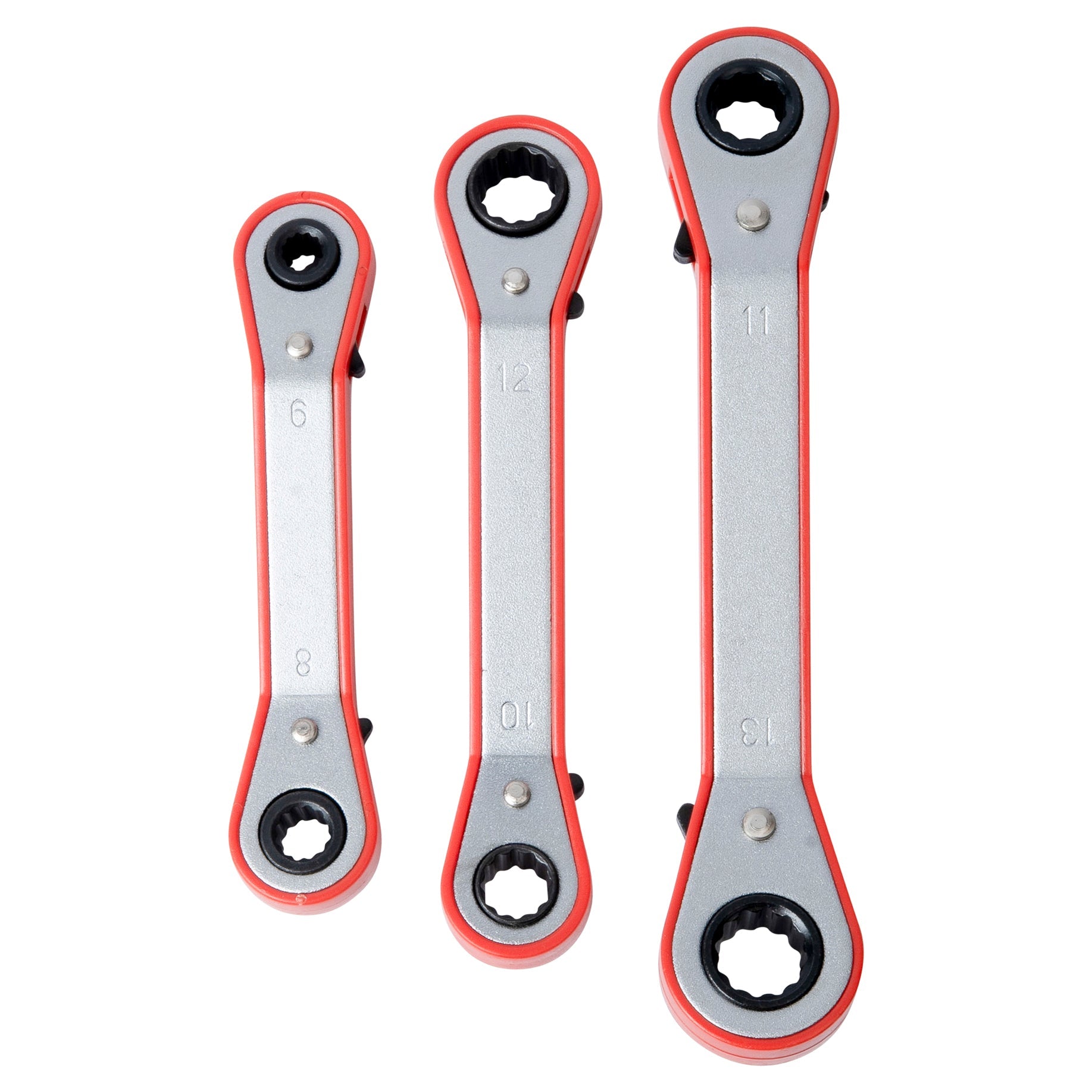 Ratschen-Ringschlüssel 3-teilig